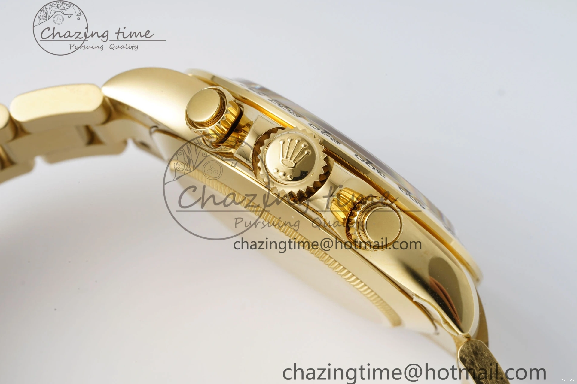 MiroTime 0228 Daytona 116508 BTF 1:1 Best Edition Black Diamonds Dial on YG Bracelet SA Sporty 2151